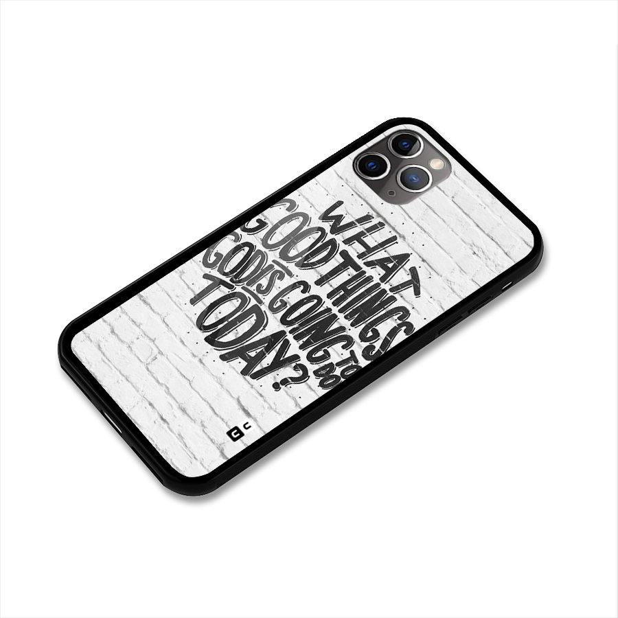 Wall Good Glass Back Case for iPhone 11 Pro Max