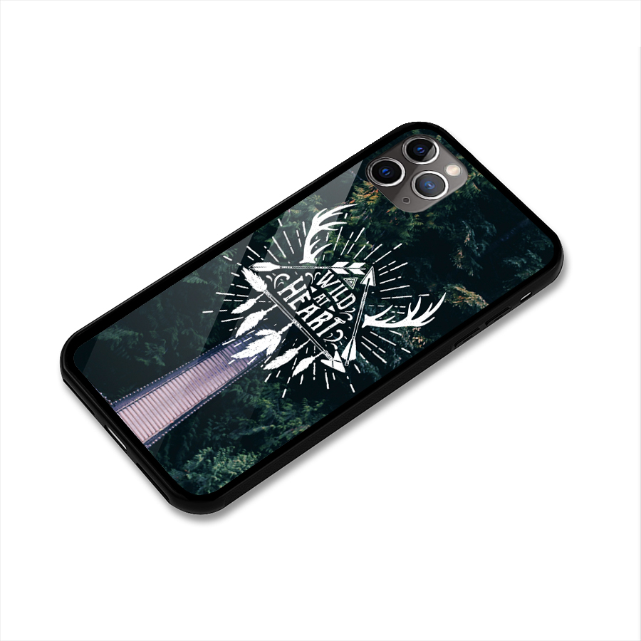 Wild Heart Glass Back Case for iPhone 11 Pro Max