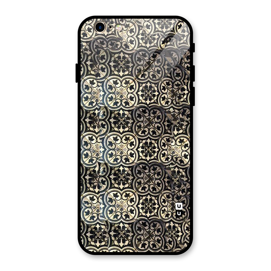 Abstract Tile Glass Back Case for iPhone 6 6S