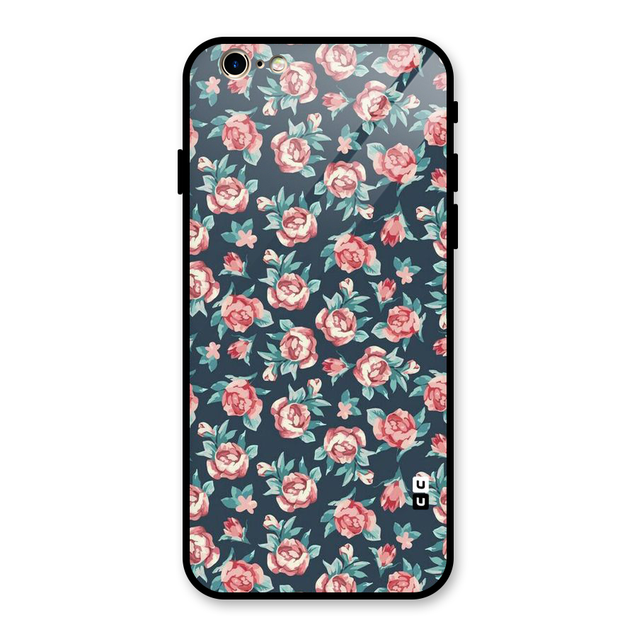 All Art Bloom Glass Back Case for iPhone 6 6S