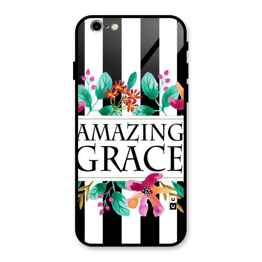 Amazing Grace Glass Back Case for iPhone 6 6S