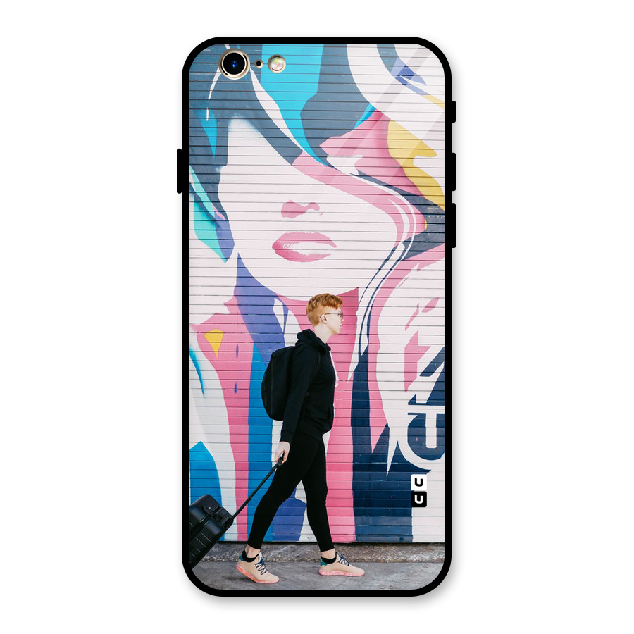 Backpacker Glass Back Case for iPhone 6 6S