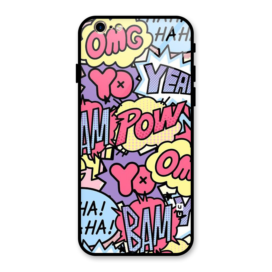 Bam Omg Glass Back Case for iPhone 6 6S