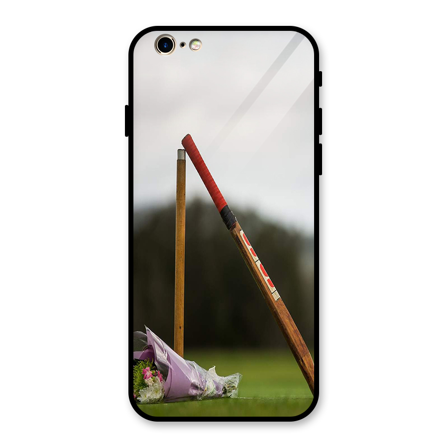 Bat Wicket Glass Back Case for iPhone 6 6S