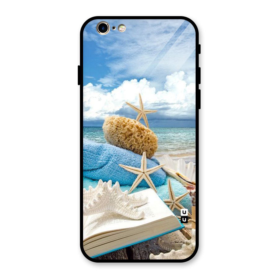 Beach Sky Glass Back Case for iPhone 6 6S