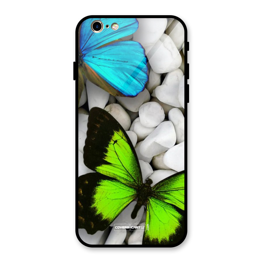 Beautiful Butterflies Glass Back Case for iPhone 6 6S