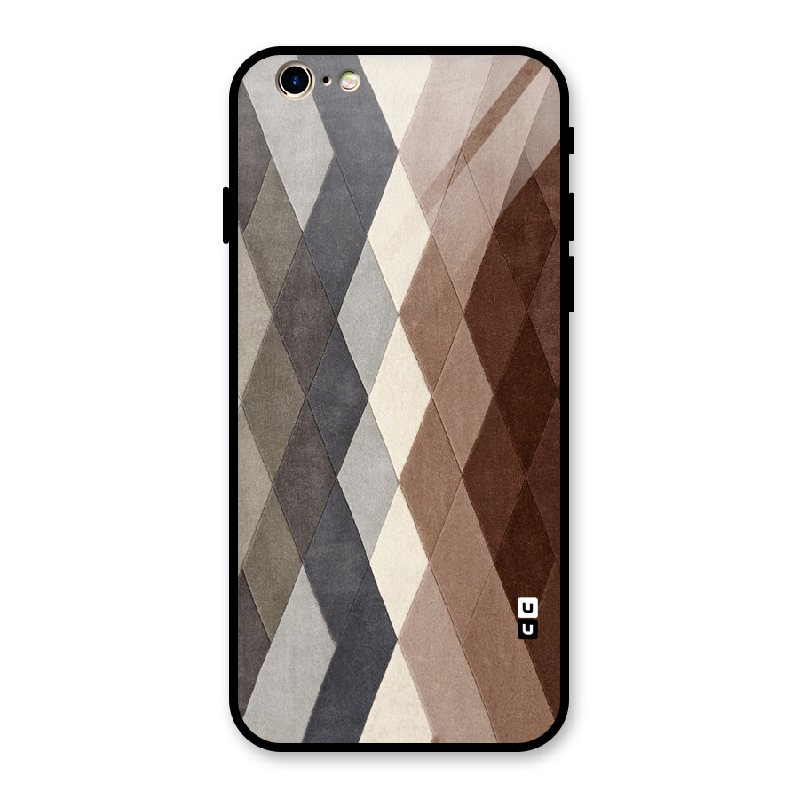 Beautiful Shades Of Diamonds Glass Back Case for iPhone 6 6S