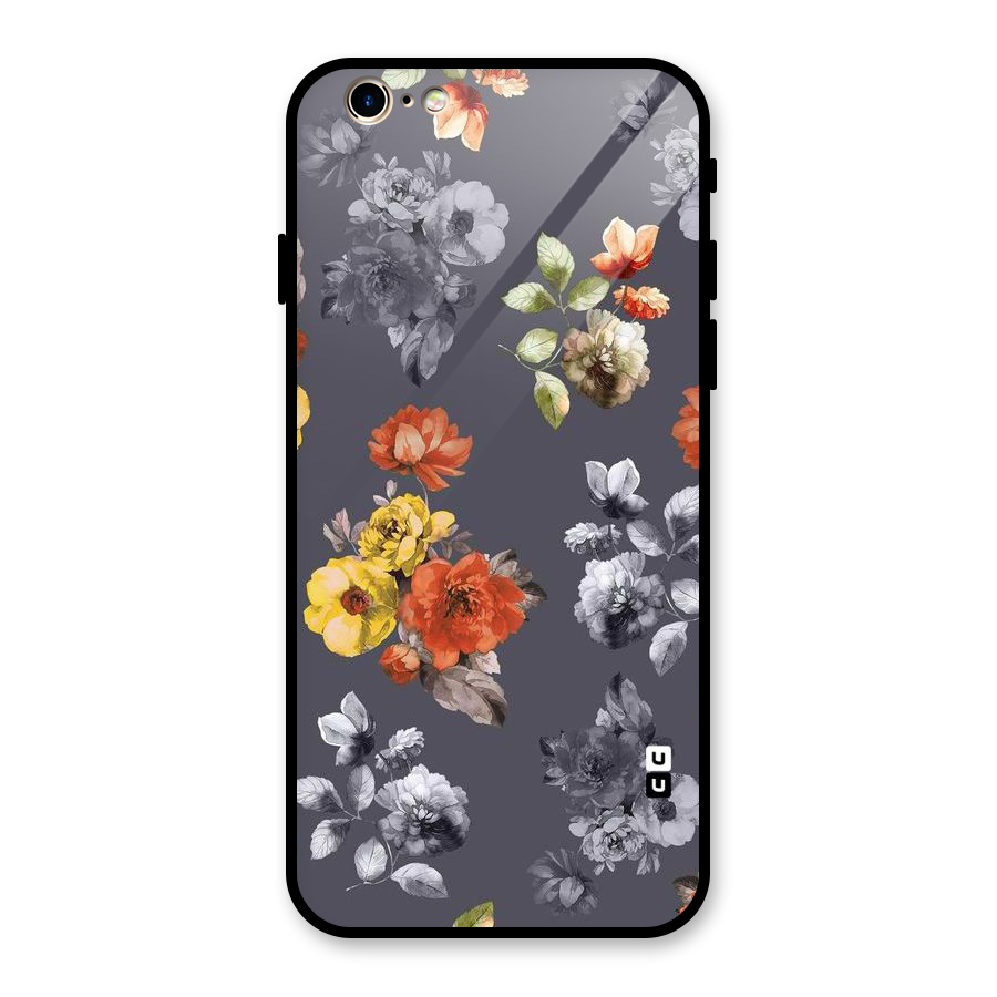 Beauty Art Bloom Glass Back Case for iPhone 6 6S