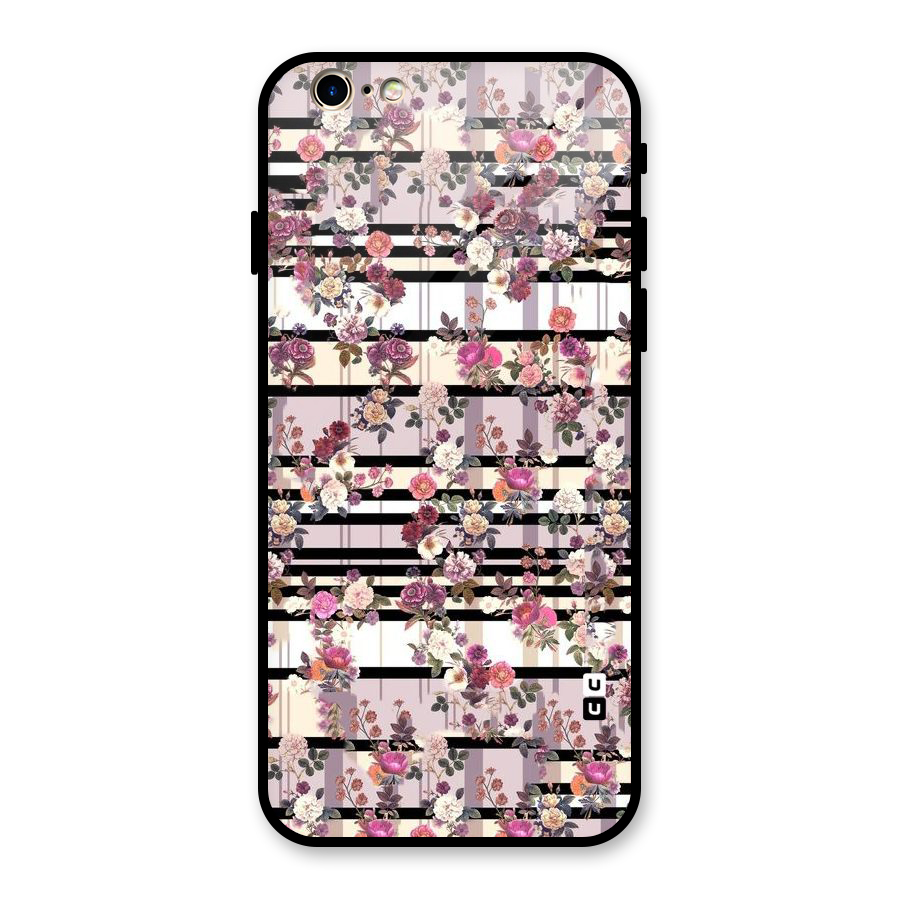 Beauty In Floral Glass Back Case for iPhone 6 6S