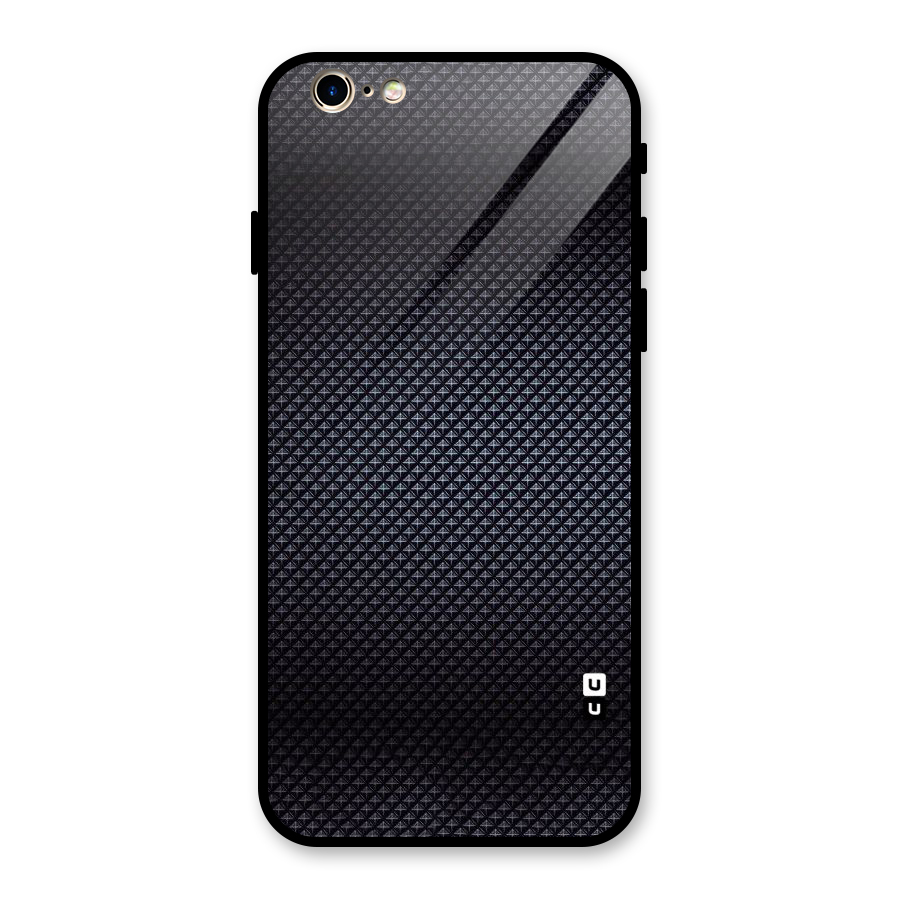 Black Diamond Glass Back Case for iPhone 6 6S
