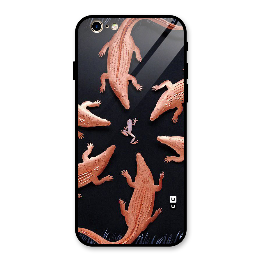 Brave Frog Glass Back Case for iPhone 6 6S