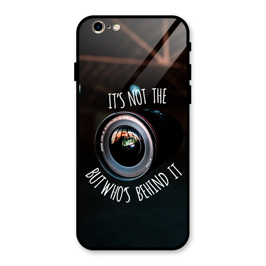 Camera Quote Glass Back Case for iPhone 6 6S