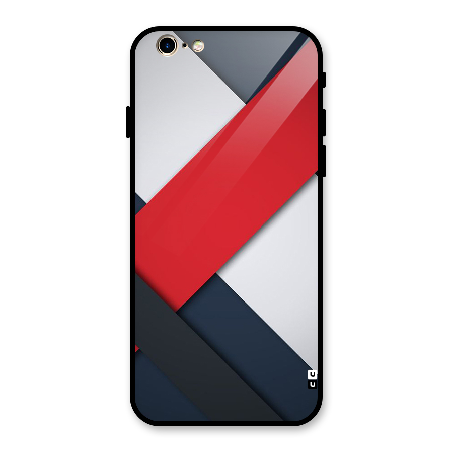 Classic Bold Glass Back Case for iPhone 6 6S