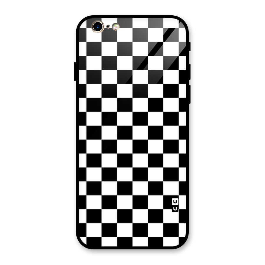 Classic Check Glass Back Case for iPhone 6 6S