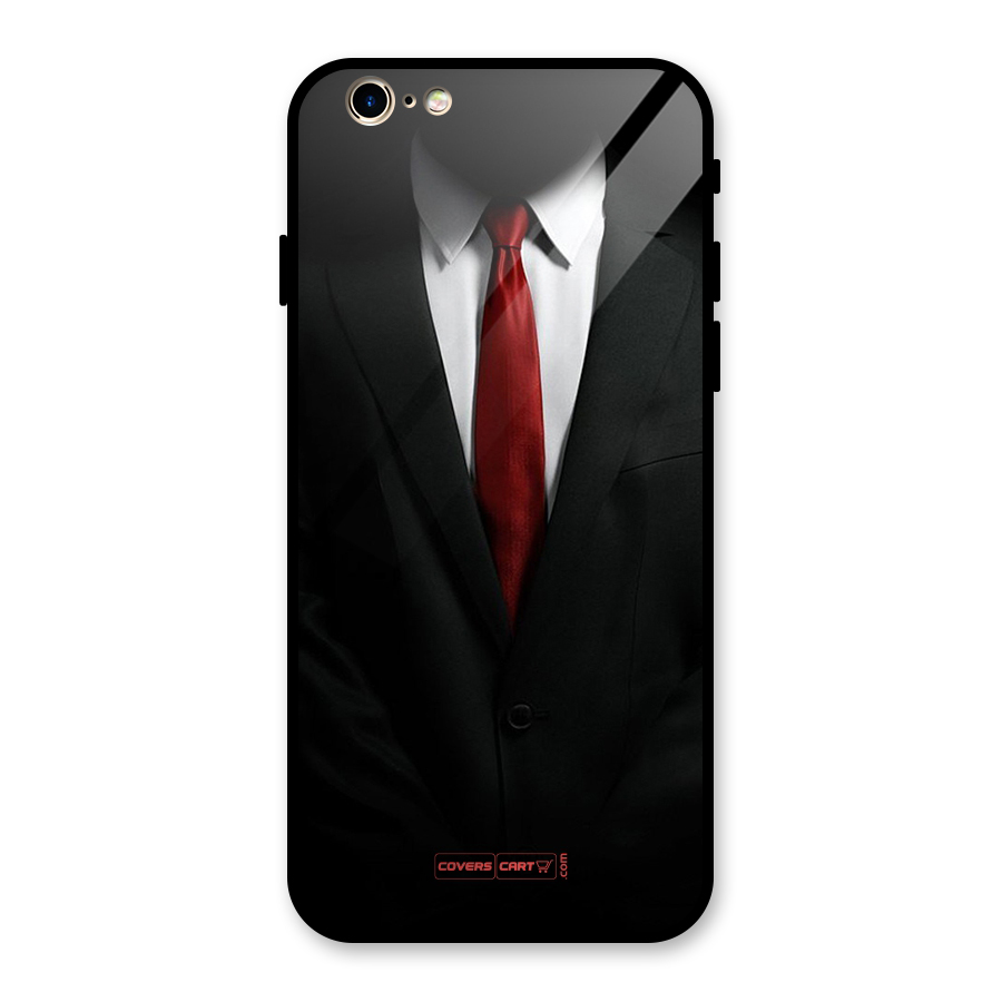 Classic Suit Glass Back Case for iPhone 6 6S