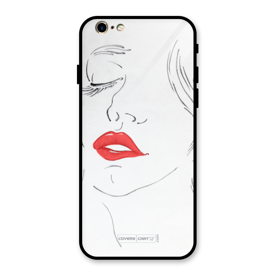 Classy Girl Glass Back Case for iPhone 6 6S