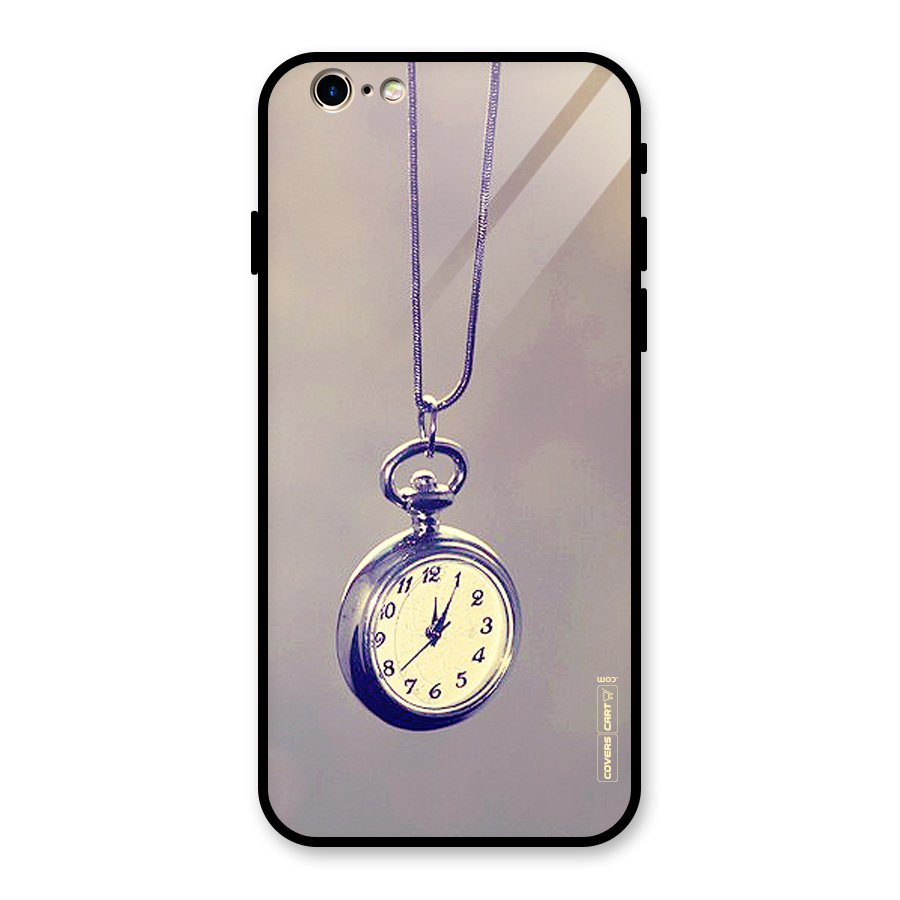Clock Locket Glass Back Case for iPhone 6 6S