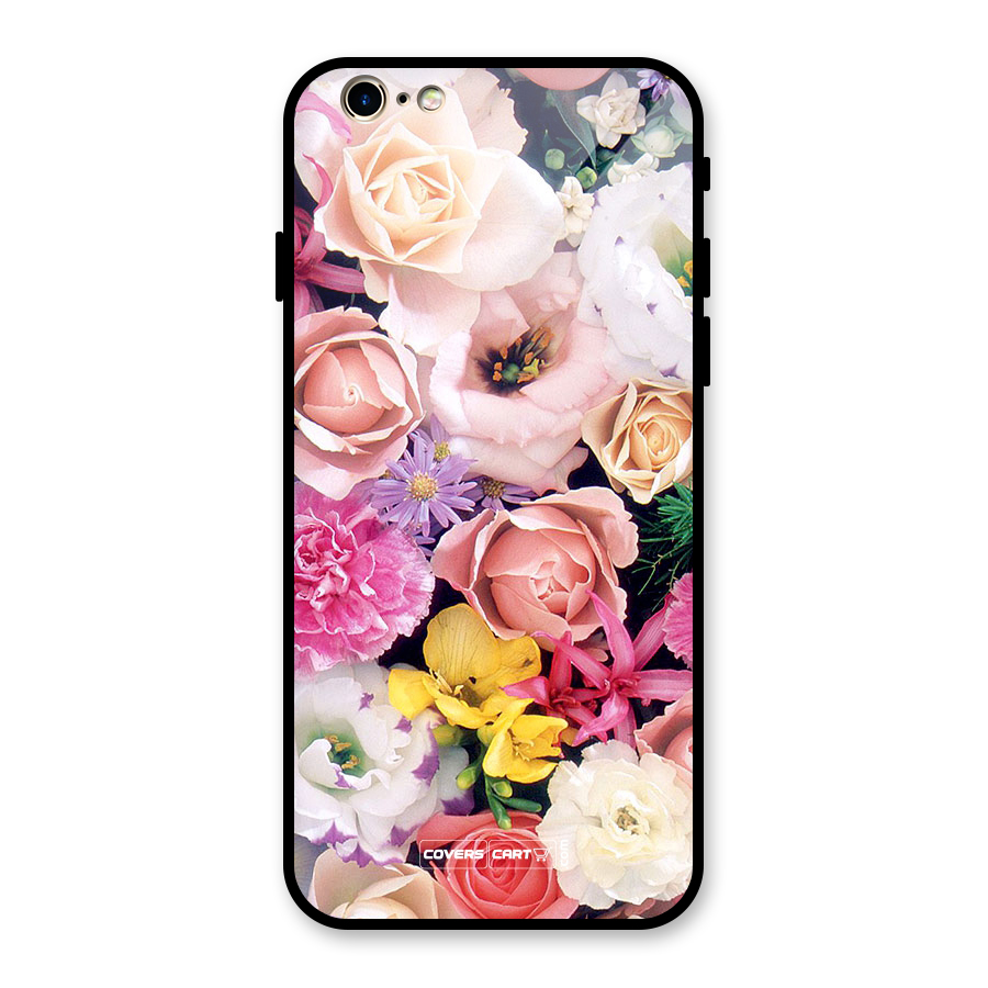 Colorful Roses Glass Back Case for iPhone 6 6S