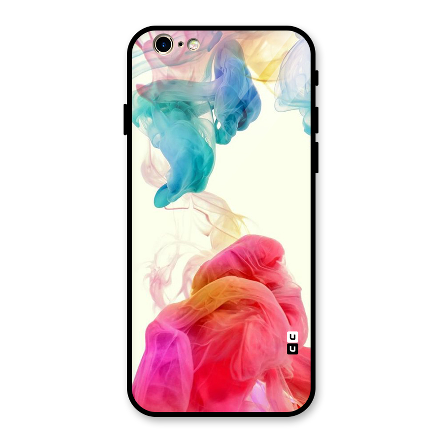 Colorful Splash Glass Back Case for iPhone 6 6S