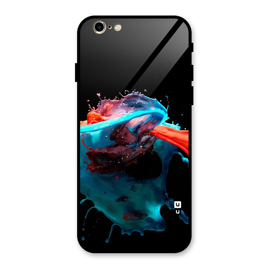 Colour War Glass Back Case for iPhone 6 6S