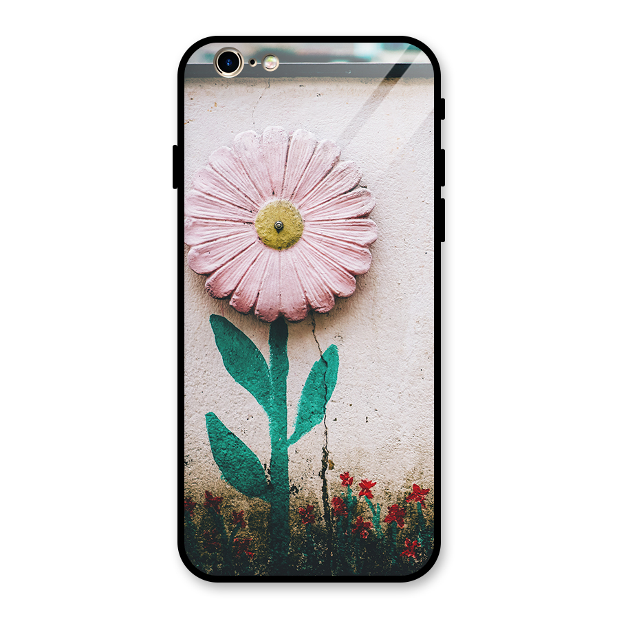 Creativity Flower Glass Back Case for iPhone 6 6S