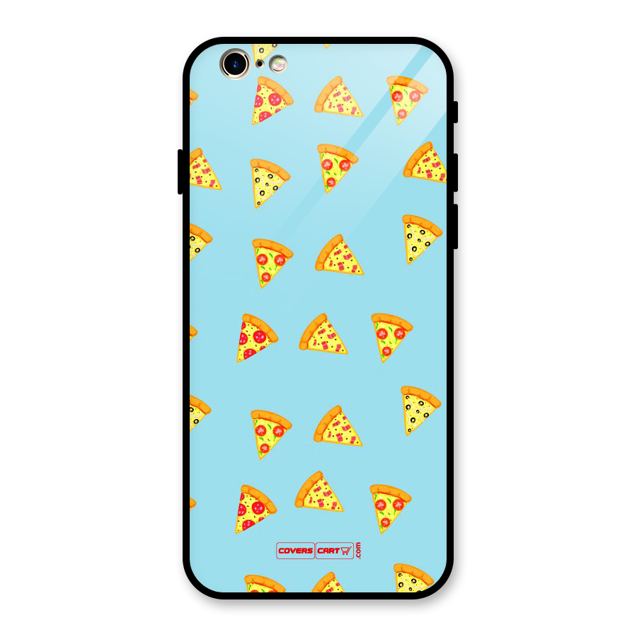 Cute Slices of Pizza Glass Back Case for iPhone 6 6S