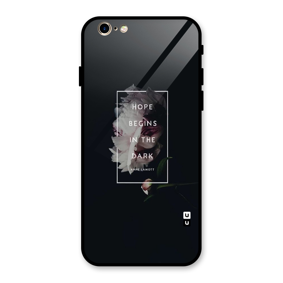 Dark Hope Glass Back Case for iPhone 6 6S