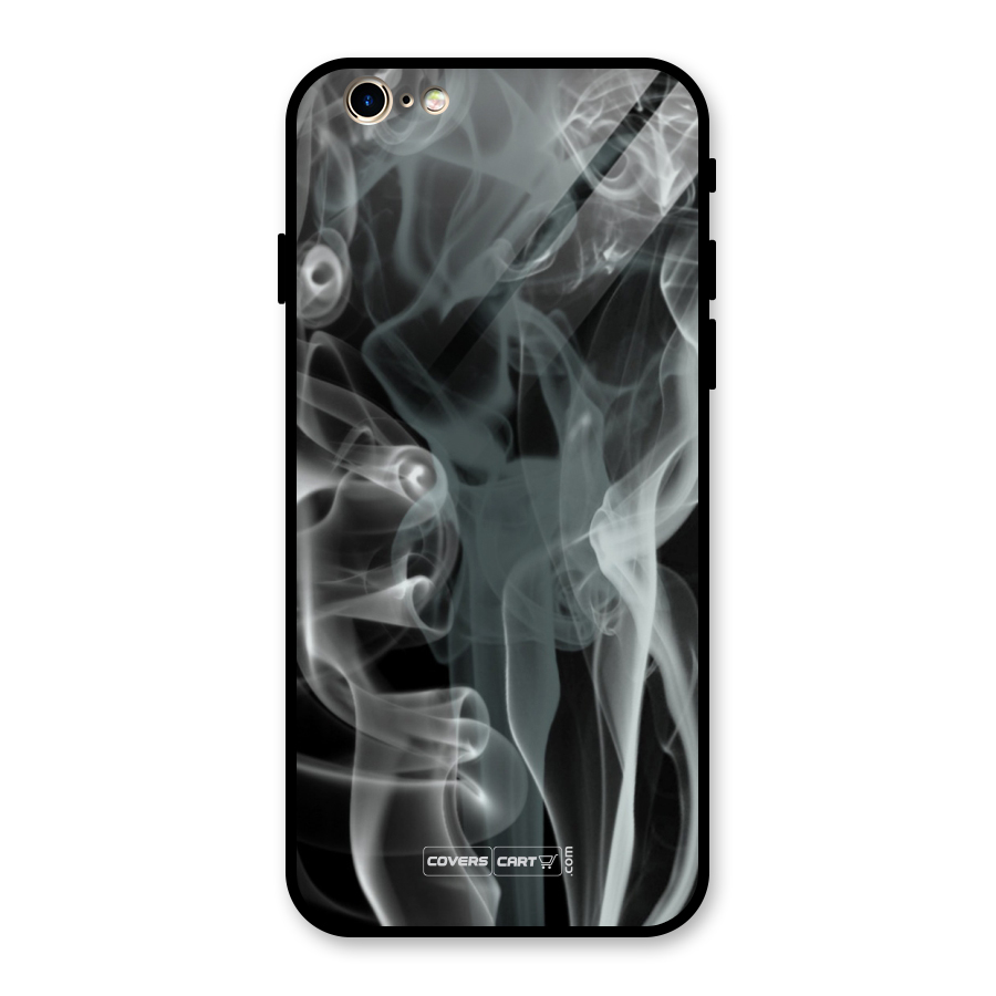 Dense Smoke Glass Back Case for iPhone 6 6S