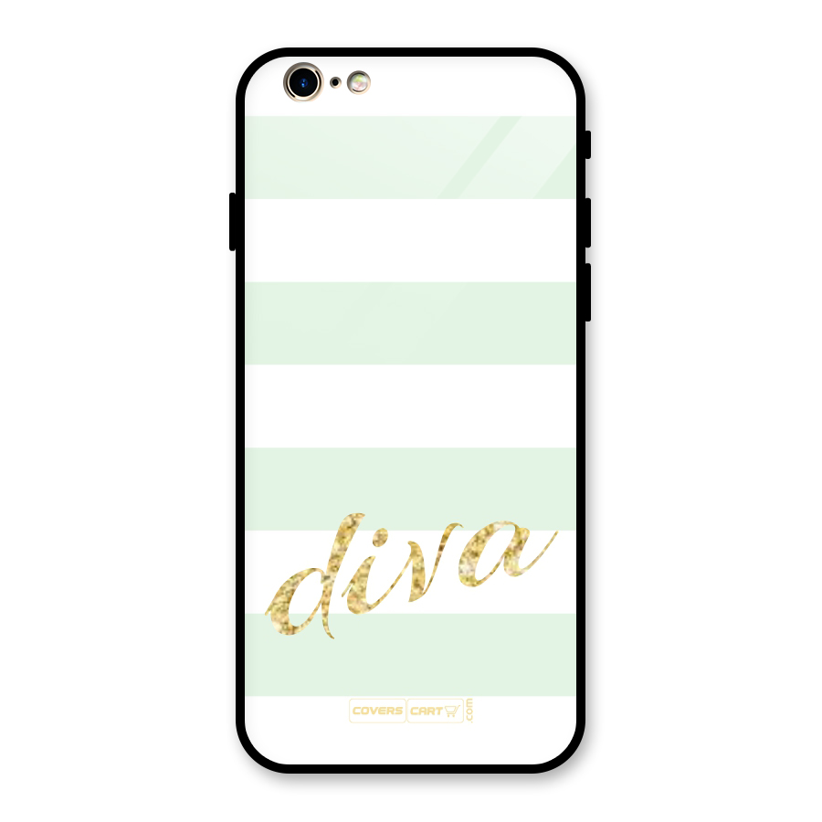 Diva Glass Back Case for iPhone 6 6S