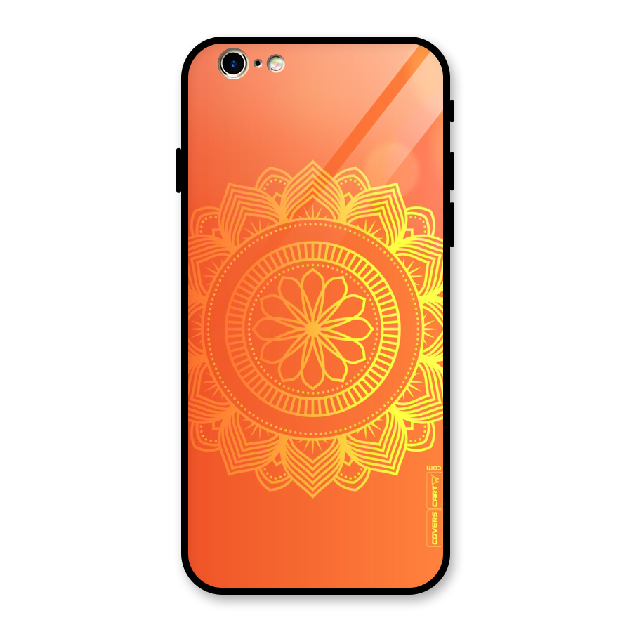 Diwali Rangoli Glass Back Case for iPhone 6 6S
