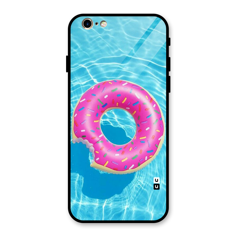 Donut Swim Glass Back Case for iPhone 6 6S