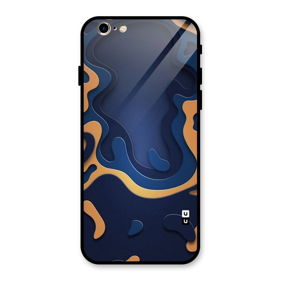 Drops Flow Glass Back Case for iPhone 6 6S