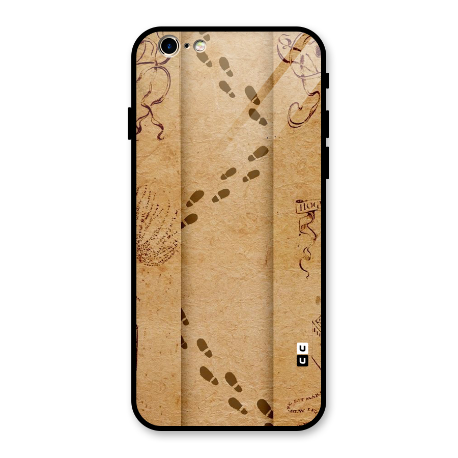 Footsteps Glass Back Case for iPhone 6 6S