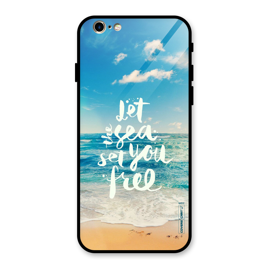 Free Sea Glass Back Case for iPhone 6 6S