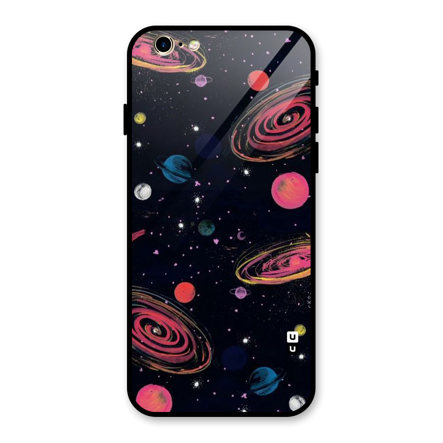Galaxy Beauty Glass Back Case for iPhone 6 6S
