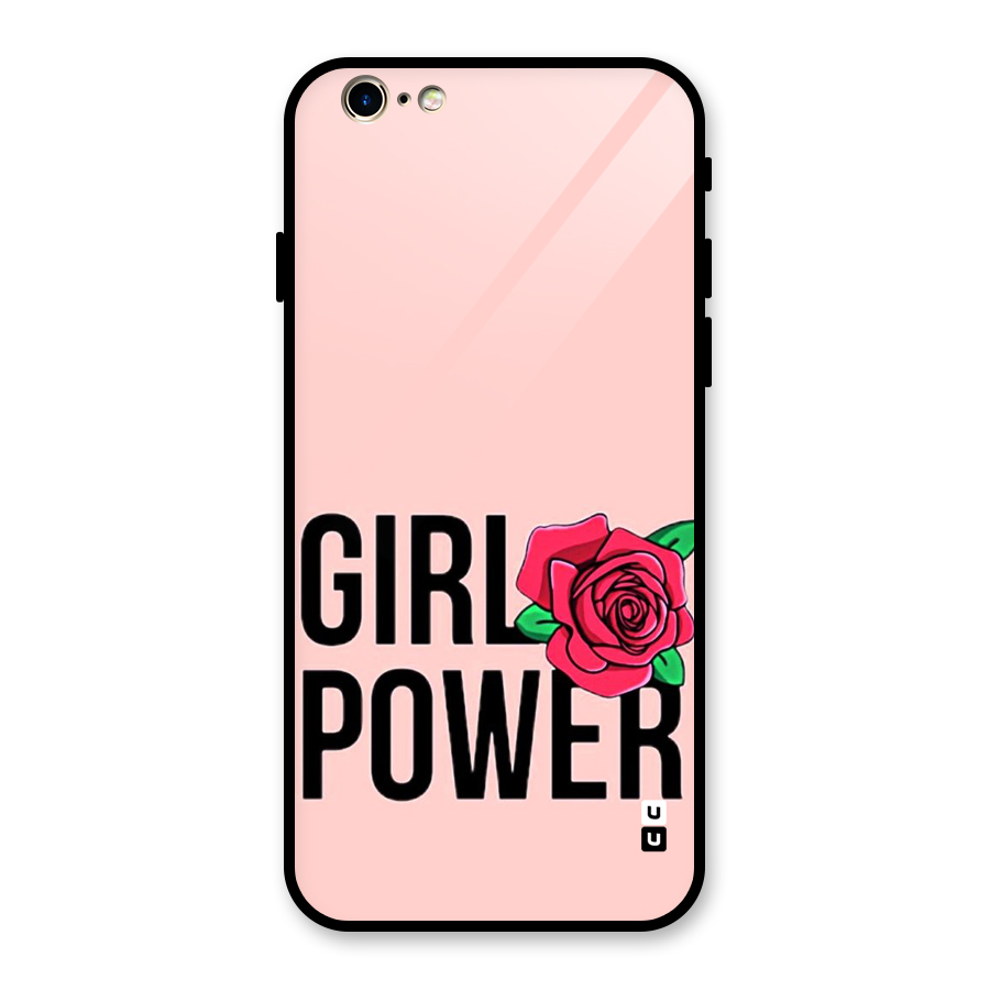 Girl Power Glass Back Case for iPhone 6 6S