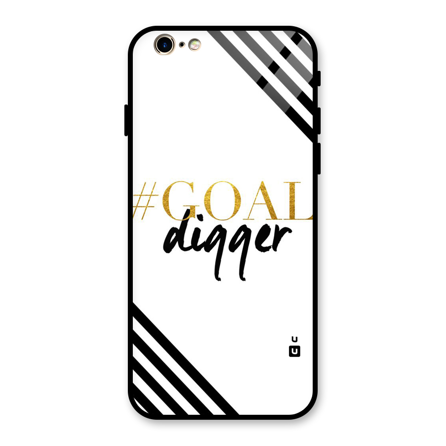 Goal Digger Glass Back Case for iPhone 6 6S