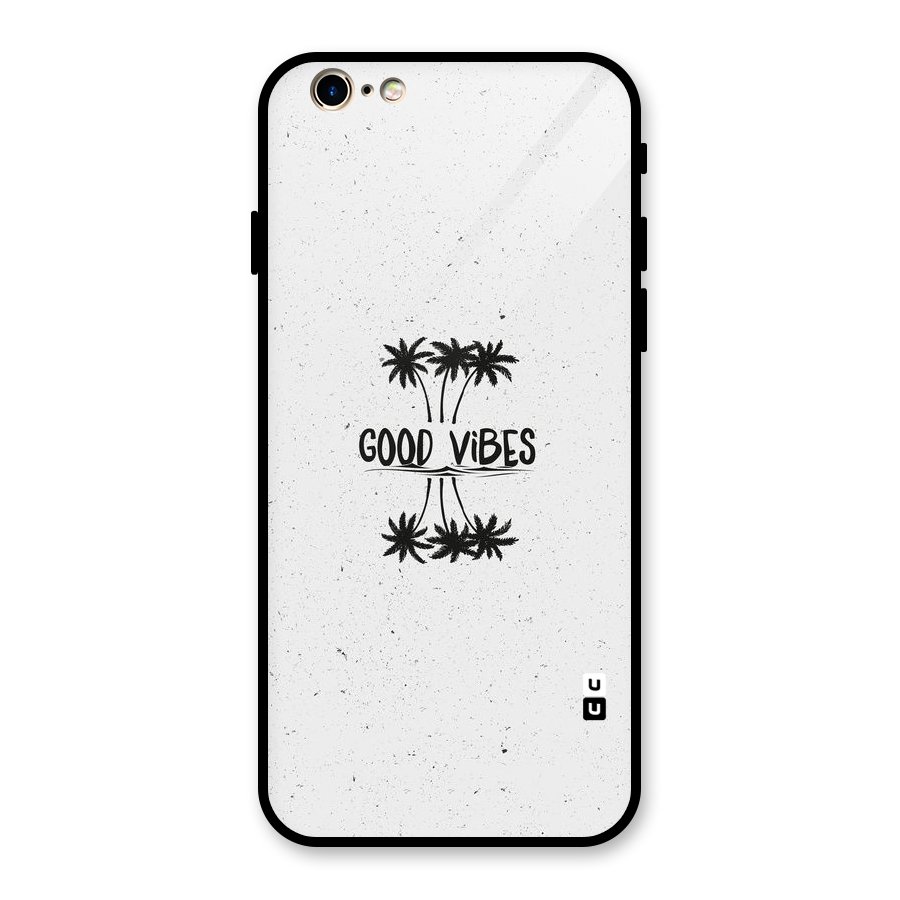 Good Vibes Rugged Glass Back Case for iPhone 6 6S