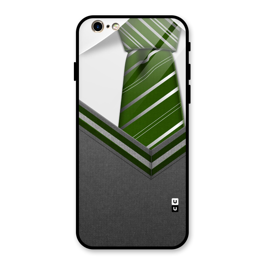 Grey Sweater Glass Back Case for iPhone 6 6S