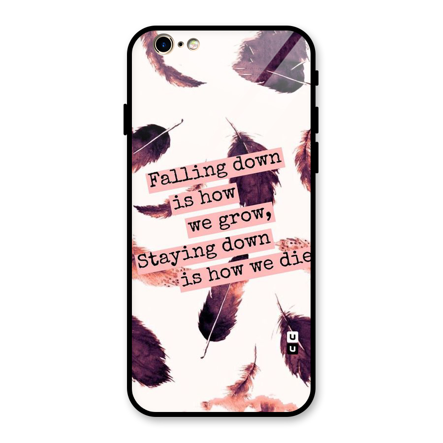 Grow Glass Back Case for iPhone 6 6S
