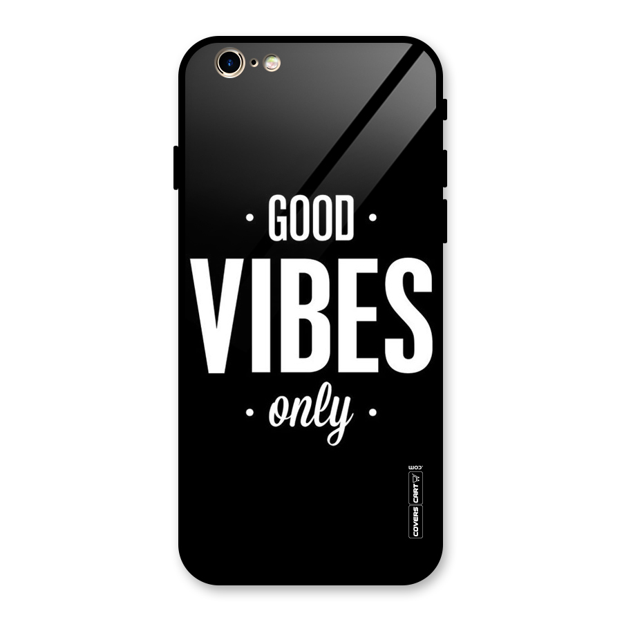 Just Vibes Glass Back Case for iPhone 6 6S