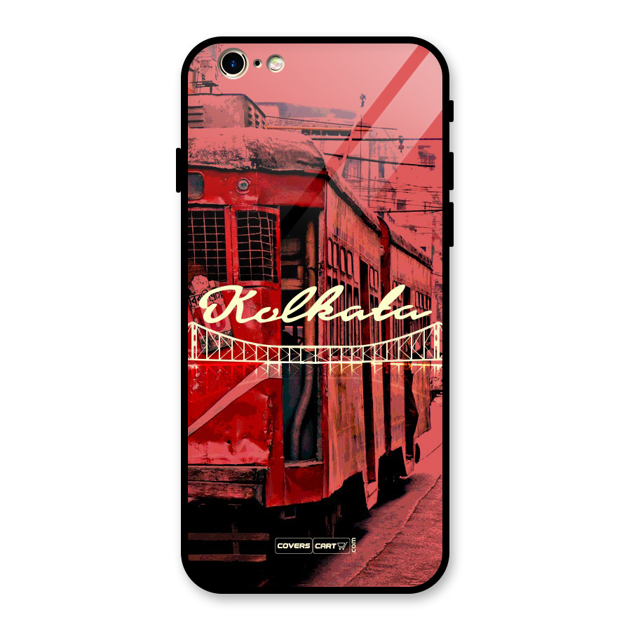 Kolkata Citystyle Glass Back Case for iPhone 6 6S