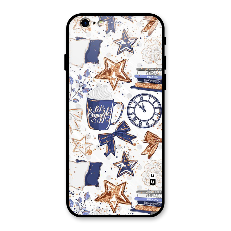 Lets Snuggle Glass Back Case for iPhone 6 6S