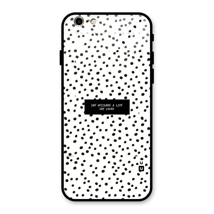 Life Loved Glass Back Case for iPhone 6 6S