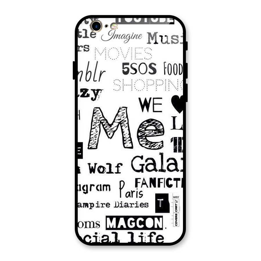 Love Things Glass Back Case for iPhone 6 6S