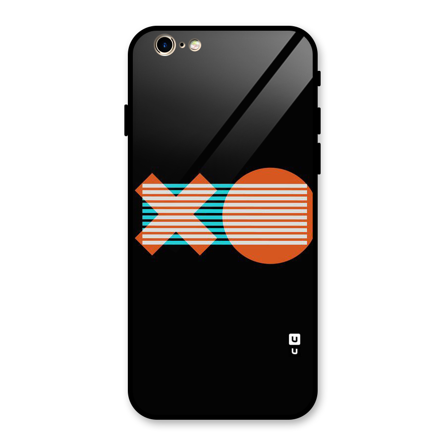 Minimal Art Glass Back Case for iPhone 6 6S
