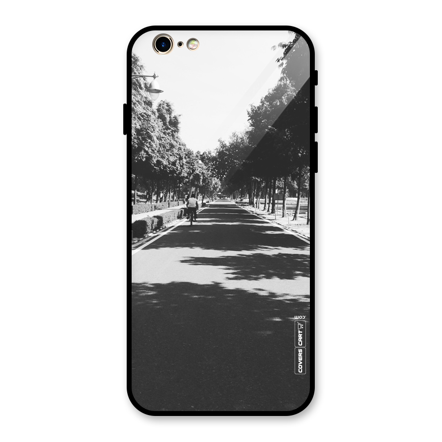 Monochrome Path Glass Back Case for iPhone 6 6S