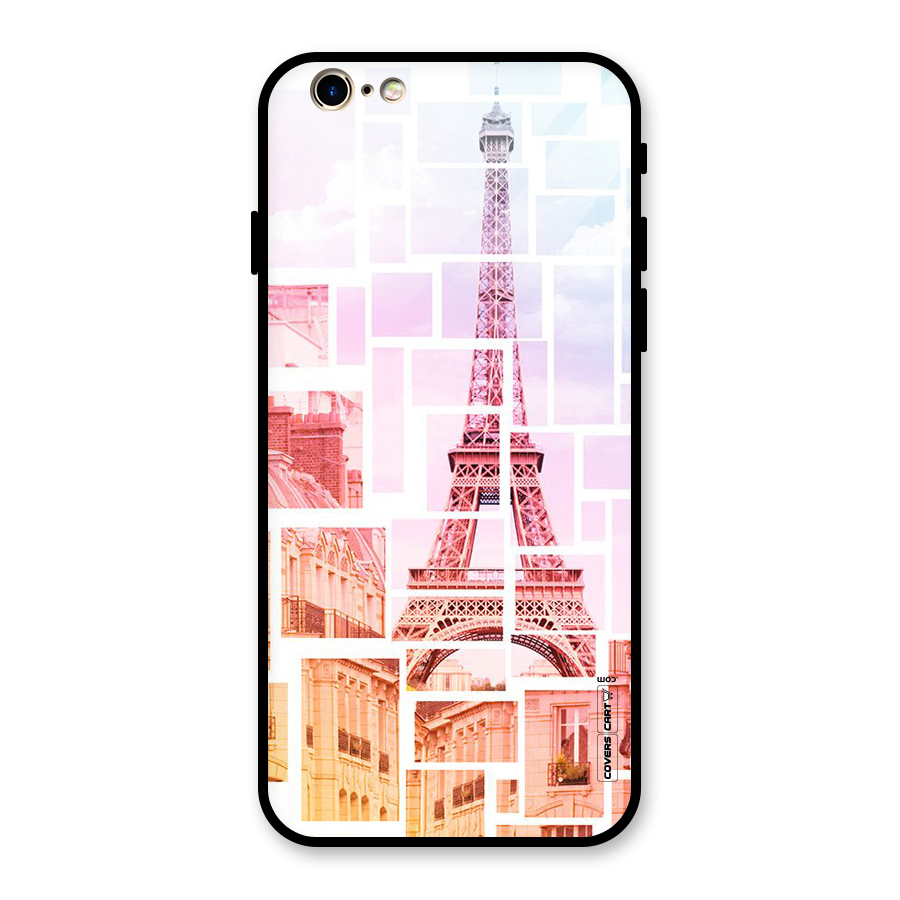 Mosiac City Glass Back Case for iPhone 6 6S