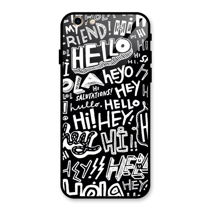 My Friend Glass Back Case for iPhone 6 6S