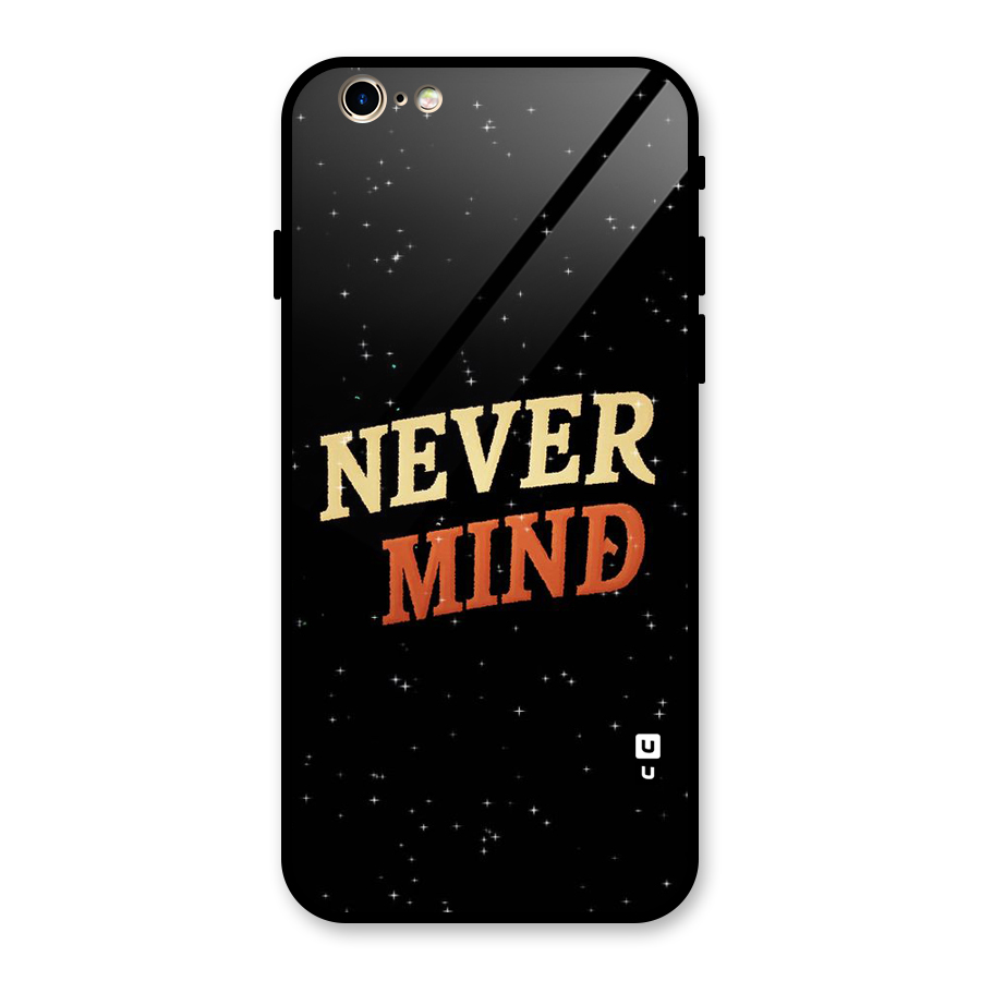 Never Mind Design Glass Back Case for iPhone 6 6S